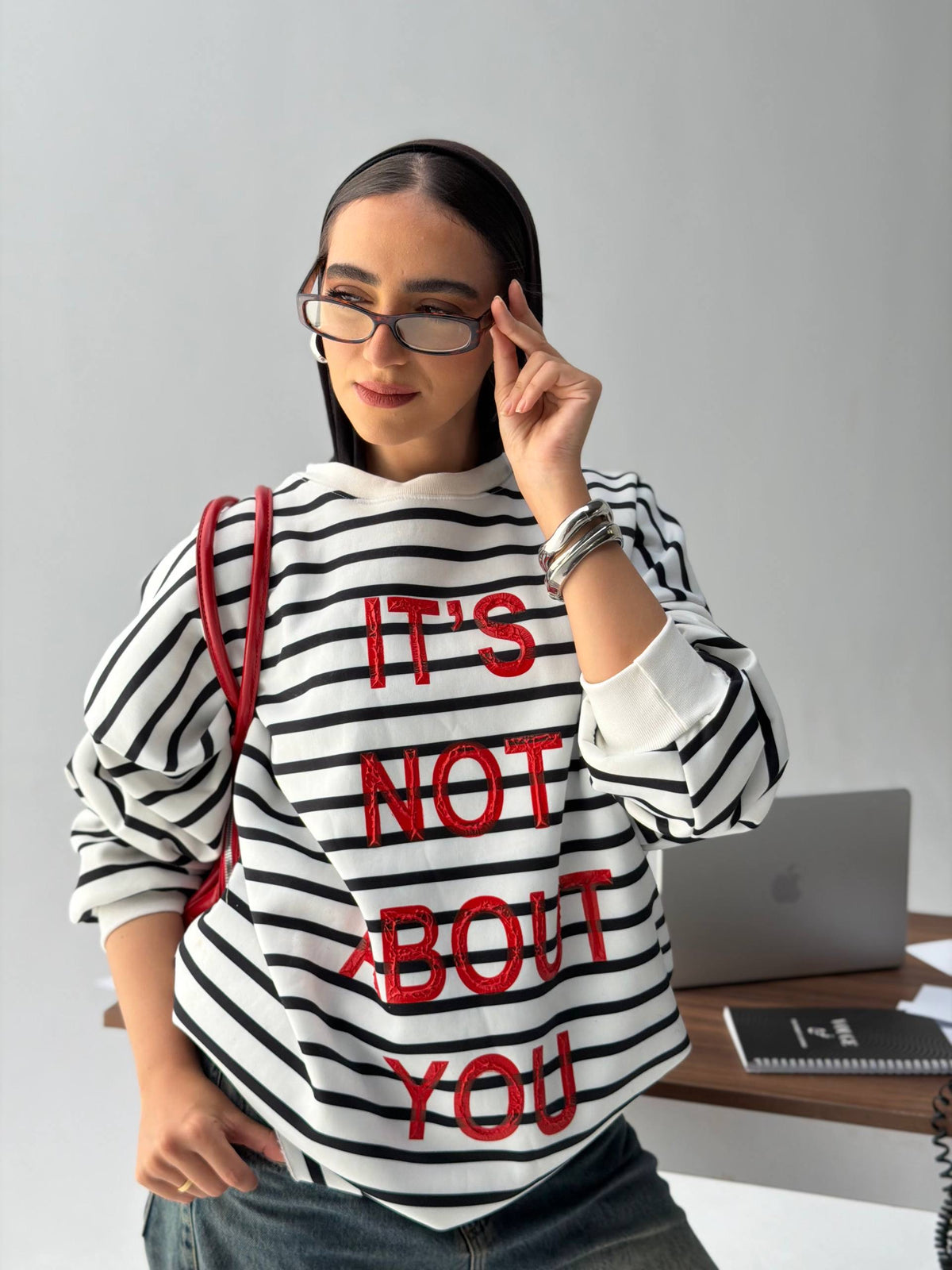 Not about you hoodie
