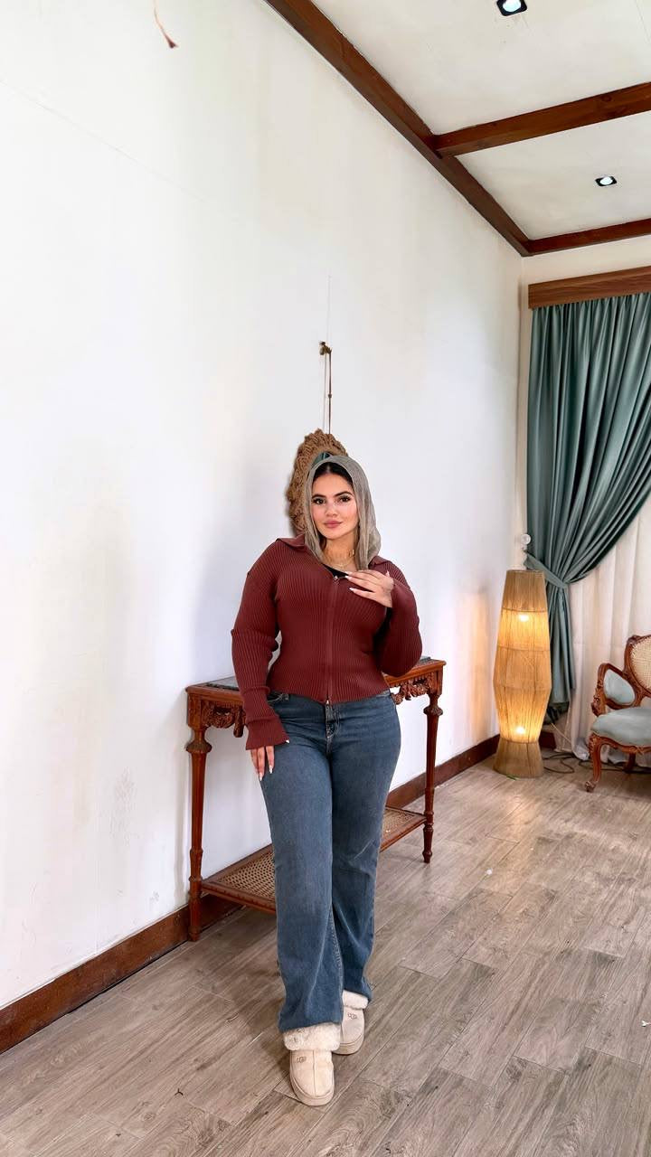 2 Zipper top