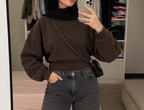 Cropped hoodie