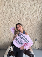 Off shoulder hoodie