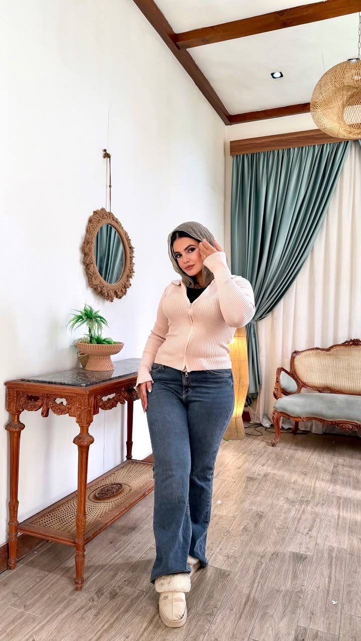 2 Zipper top