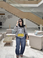 White cat shirt