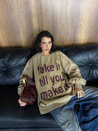 Fake it hoodie