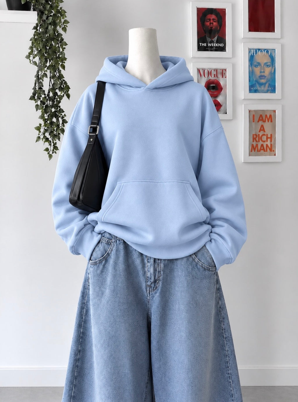 Basic unisex hoodie