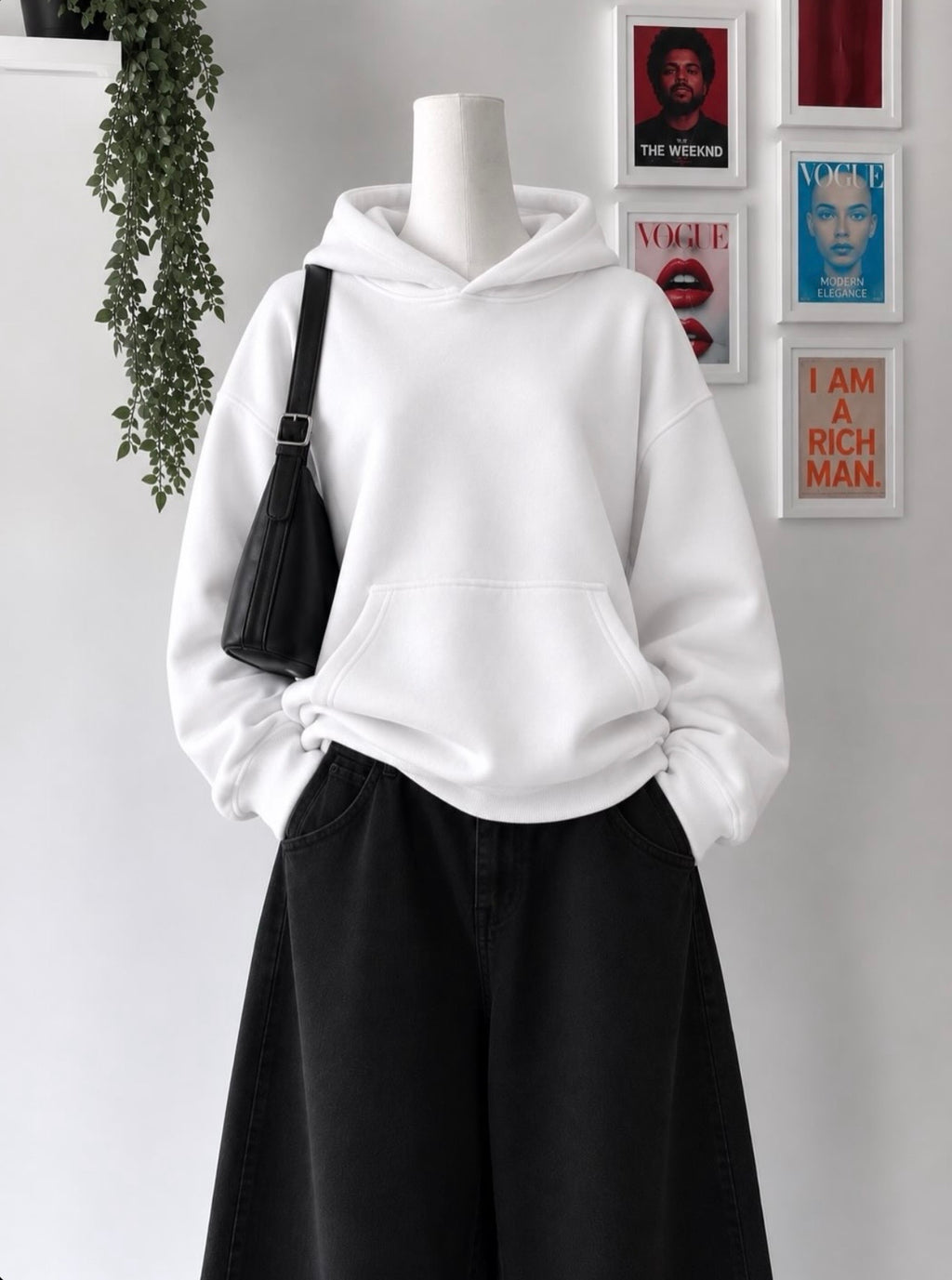 Basic unisex hoodie